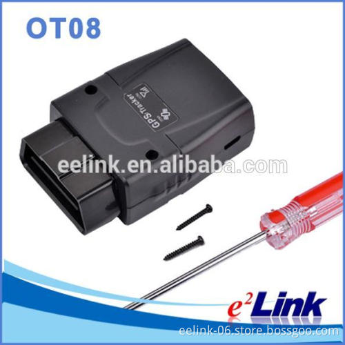 Hidden Mini GPS Car Tracker OBD Plug Easy Install OBD gps tracker